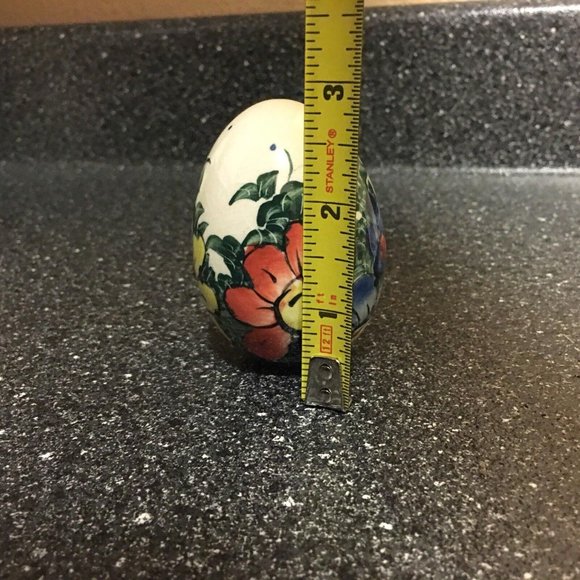 Vintage Hand Painted Egg Decorative Decor Easter Mother’s Day - Picture 11 of 12